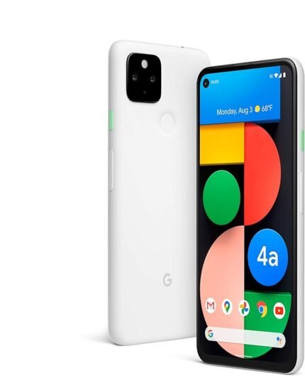 Clearly White (Pixel 4A 5G (Renewed))